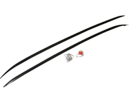 C015 نرده های با روکش با کیفیت بالا نرده های جانبی برای جواهر F-PACE آلومینیوم آلیاژ آلومینیوم JAGUAR