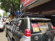 نردبان جانبی SUV فولادی آهنی جهانی برای سبد سقف لوله گرد