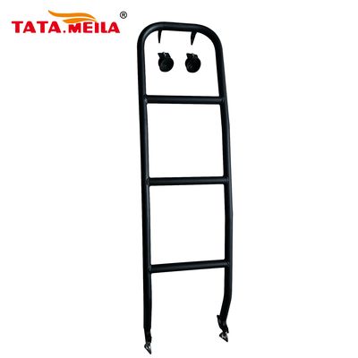 نردبان جانبی SUV فولادی آهنی جهانی برای سبد سقف لوله گرد
